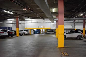 Gated parking garage